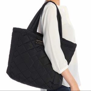 Marc Jacobs Black Quilted Nylon bag